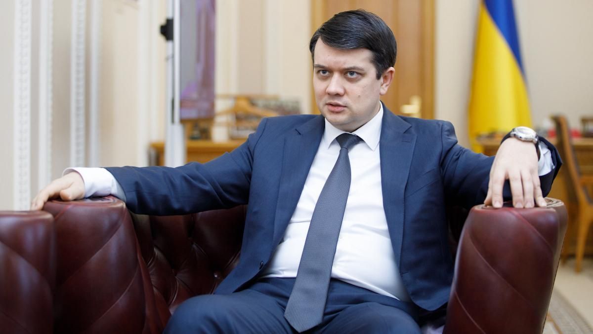 Разумков закликав США заблокувати Північний потік-2 Разумков закликав США заблокувати Північний потік-2