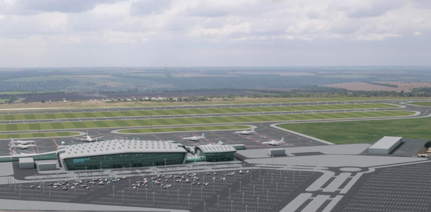 У Дніпрі будують новий аеродром: закінчать за кілька років – деталі
