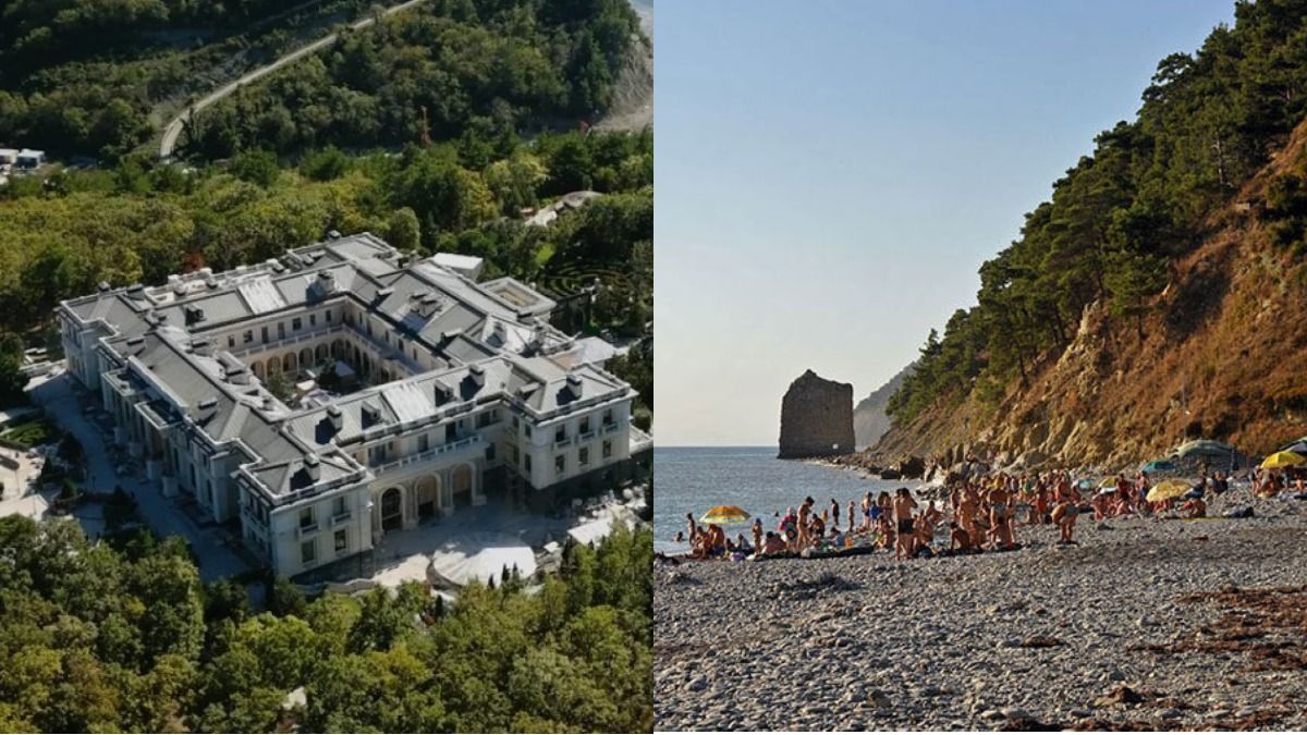 Для скандального дворца Путина снесли детский лагерь Для скандального дворца Путина снесли детский лагерь