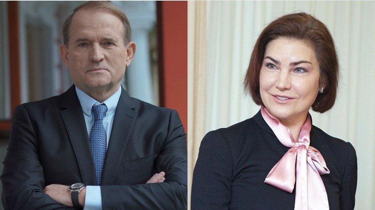 Венедіктова запевняє, що не приносили матеріалів для підозр Медведчуку Венедіктова запевняє, що не приносили матеріалів для підозр Медведчуку