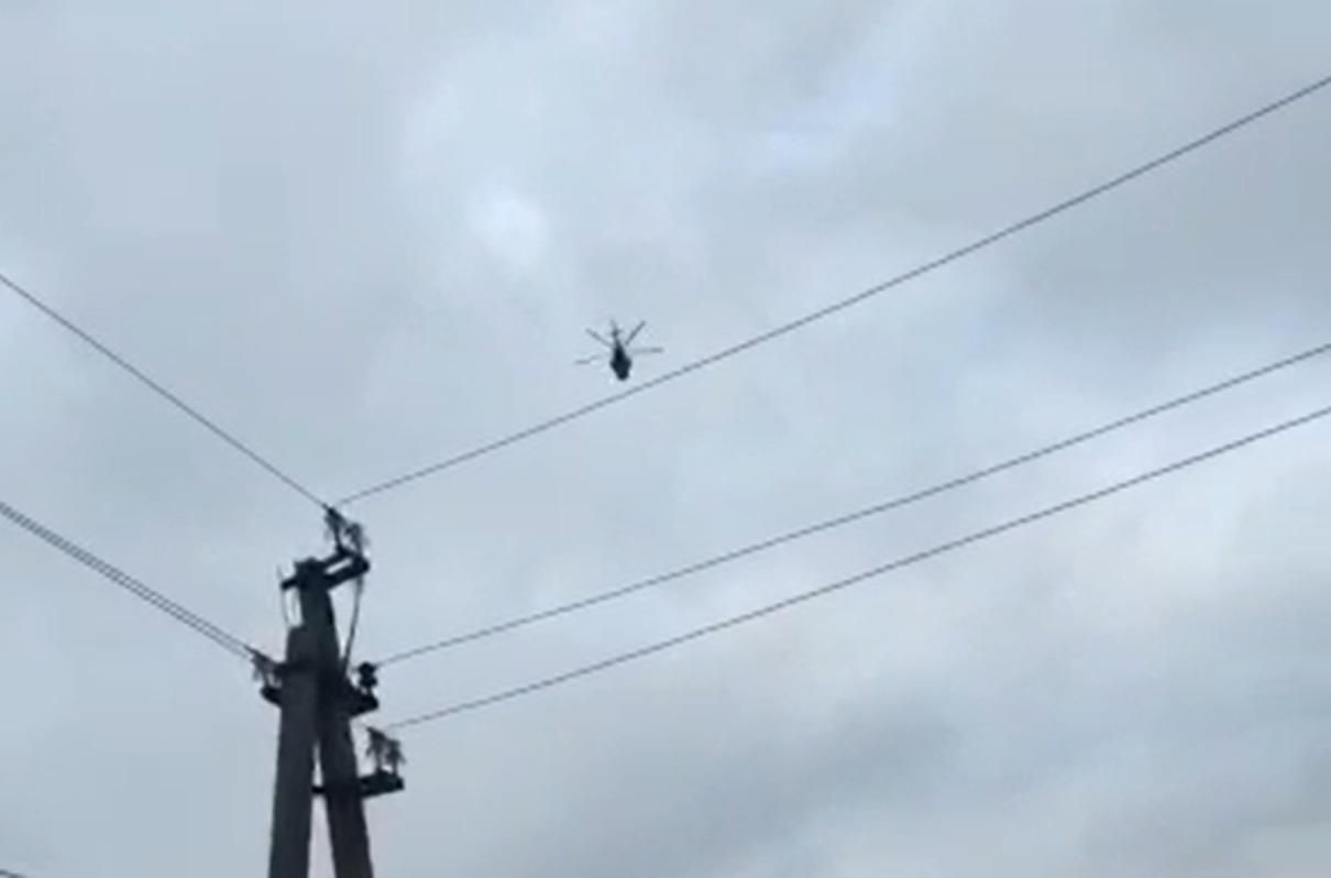 Россия не признает, что вертолет нарушил пространство Украины
