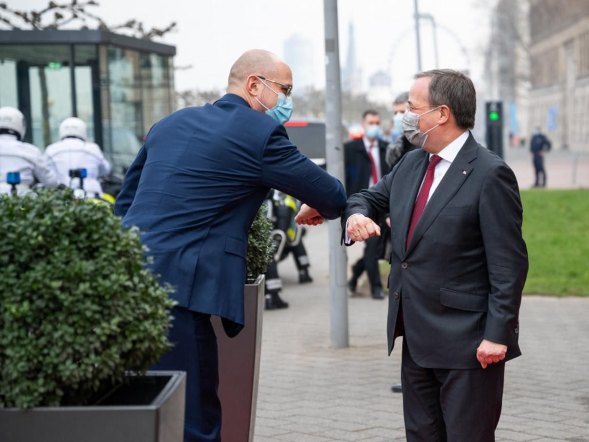Шмигаль зустрівся з Арміном Лашетом – наступником Меркель на чолі ХДС Шмигаль зустрівся з Арміном Лашетом – наступником Меркель на чолі ХДС