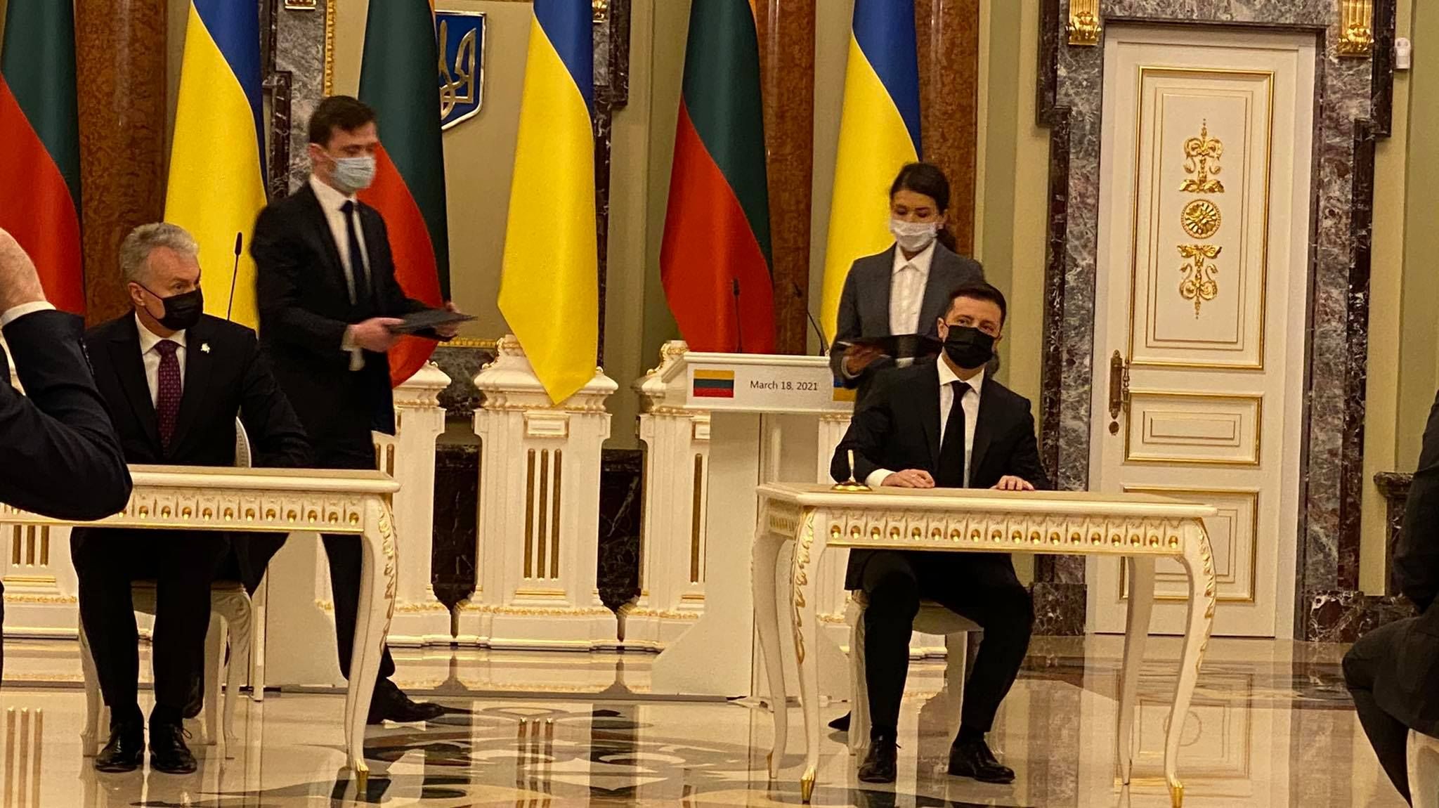 Україна і Литва підписали спільні документи про співпрацю