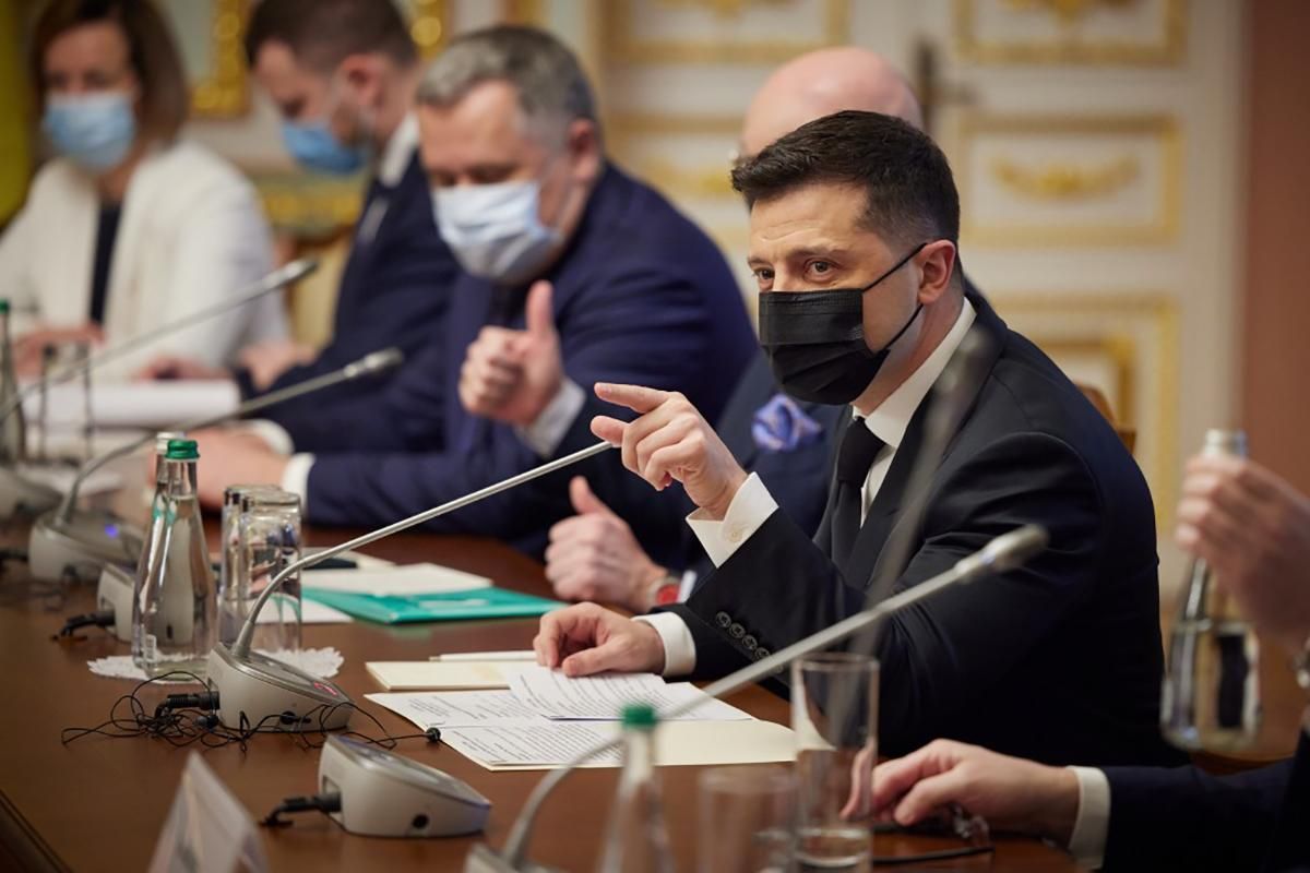 Зеленский и Науседа 18.03.2021 провели заседание Совета Президентов Зеленский и Науседа 18.03.2021 провели заседание Совета Президентов