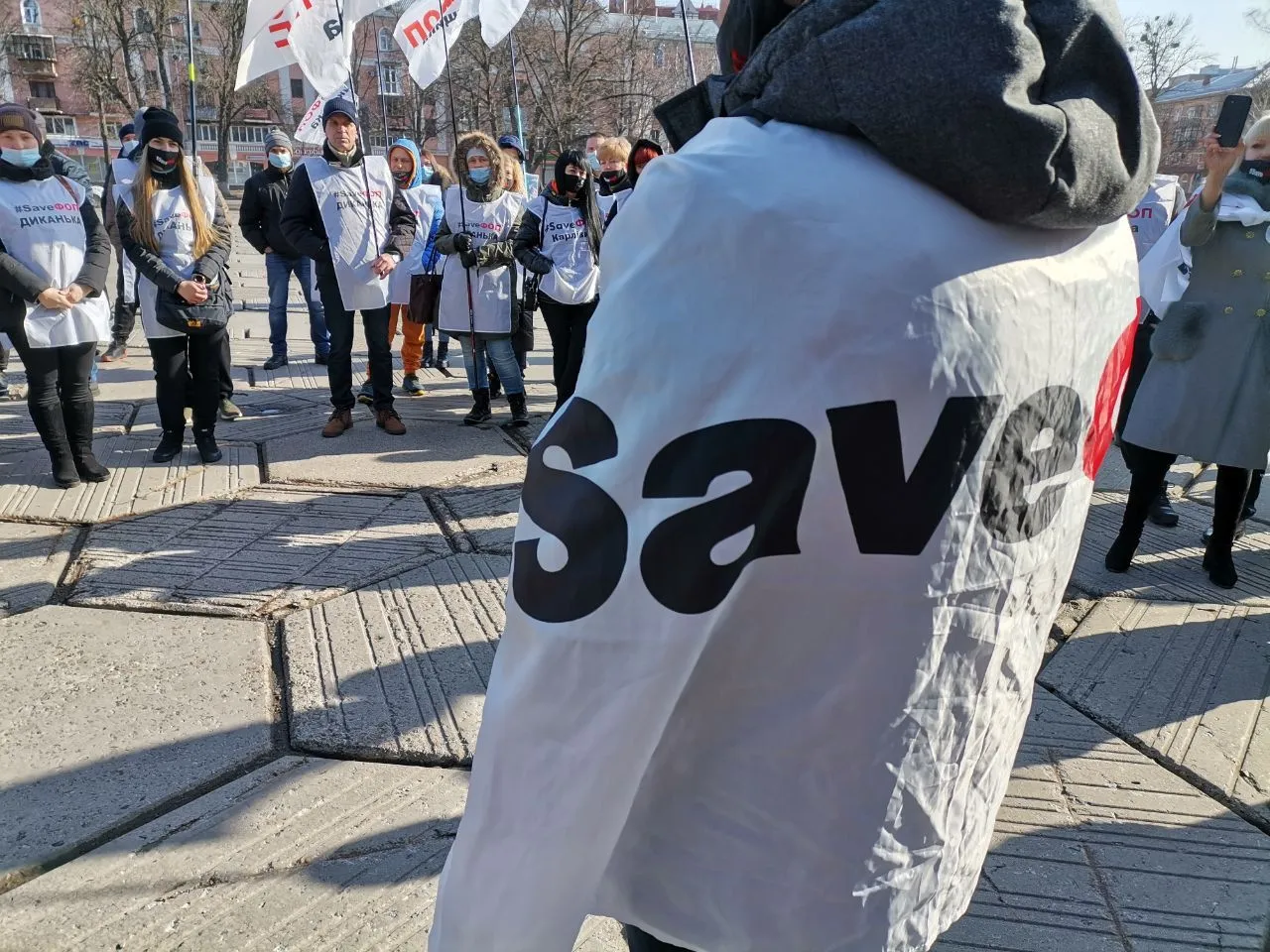 Акція протесту в Потавщині Акція протесту в Потавщині