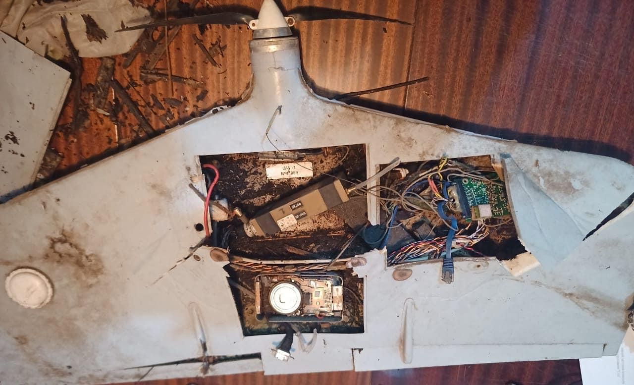 На Донбассе упал беспилотник России, принадлежал ФСБ: доказательства На Донбассе упал беспилотник России, принадлежал ФСБ: доказательства