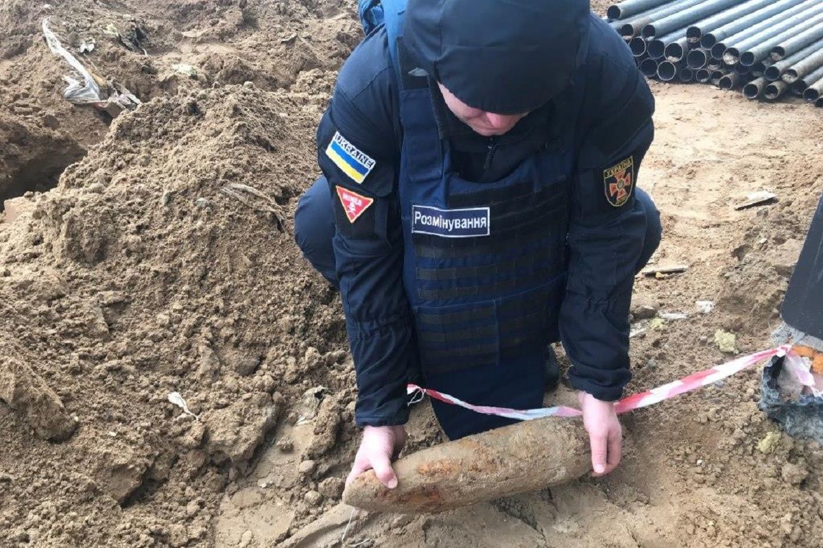 У Києві знайшли та знищили 4 артилерійські снаряди
