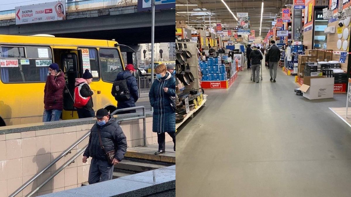 Як у Києві дотримуються локдауну 20 березня 2021: фоторепортаж Як у Києві дотримуються локдауну 20 березня 2021: фоторепортаж