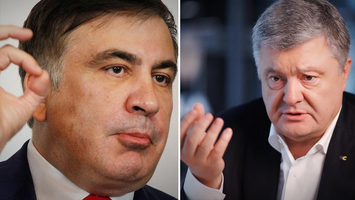 Саакашвили оценил политическую деятельность Порошенко