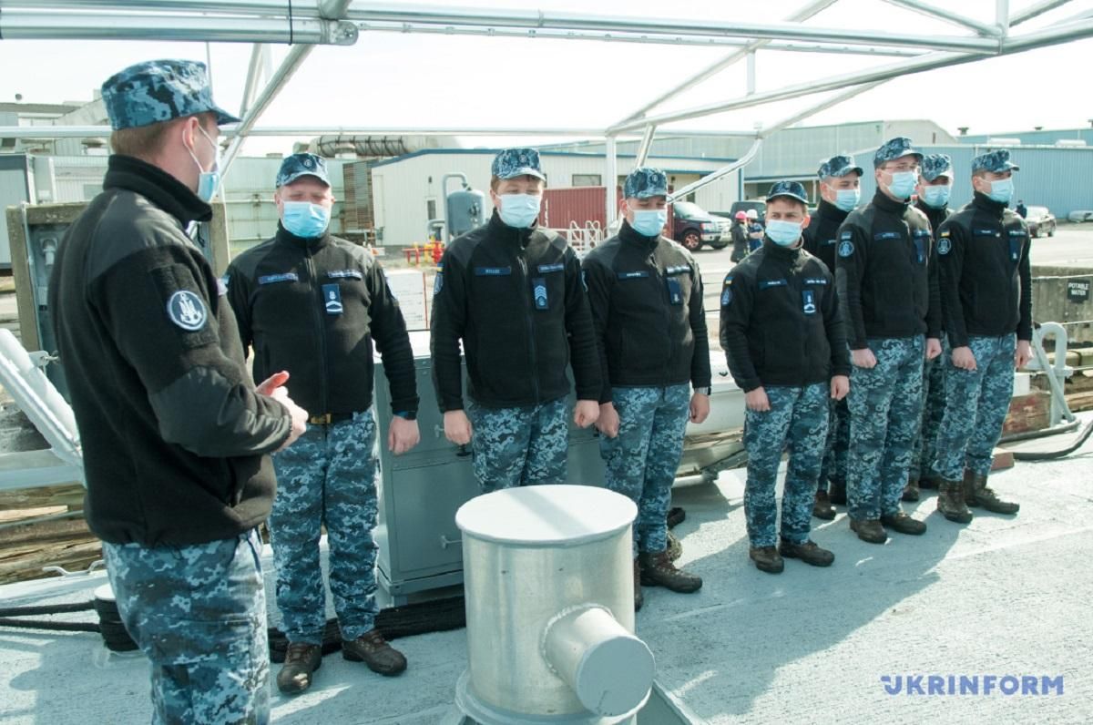 Украинские моряки осваивают американские Айленды