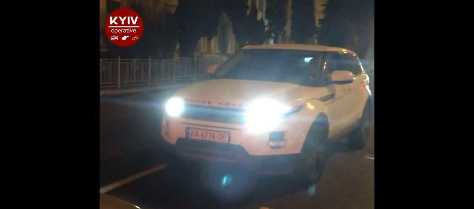 Шукає весь Київ: п'яна дівчина на Range Rover влаштувала кілька ДТП