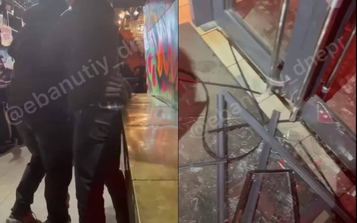 Разгромили бургерну: хулиганы в Днепре устроили драку - видео, фото Разгромили бургерну: хулиганы в Днепре устроили драку - видео, фото