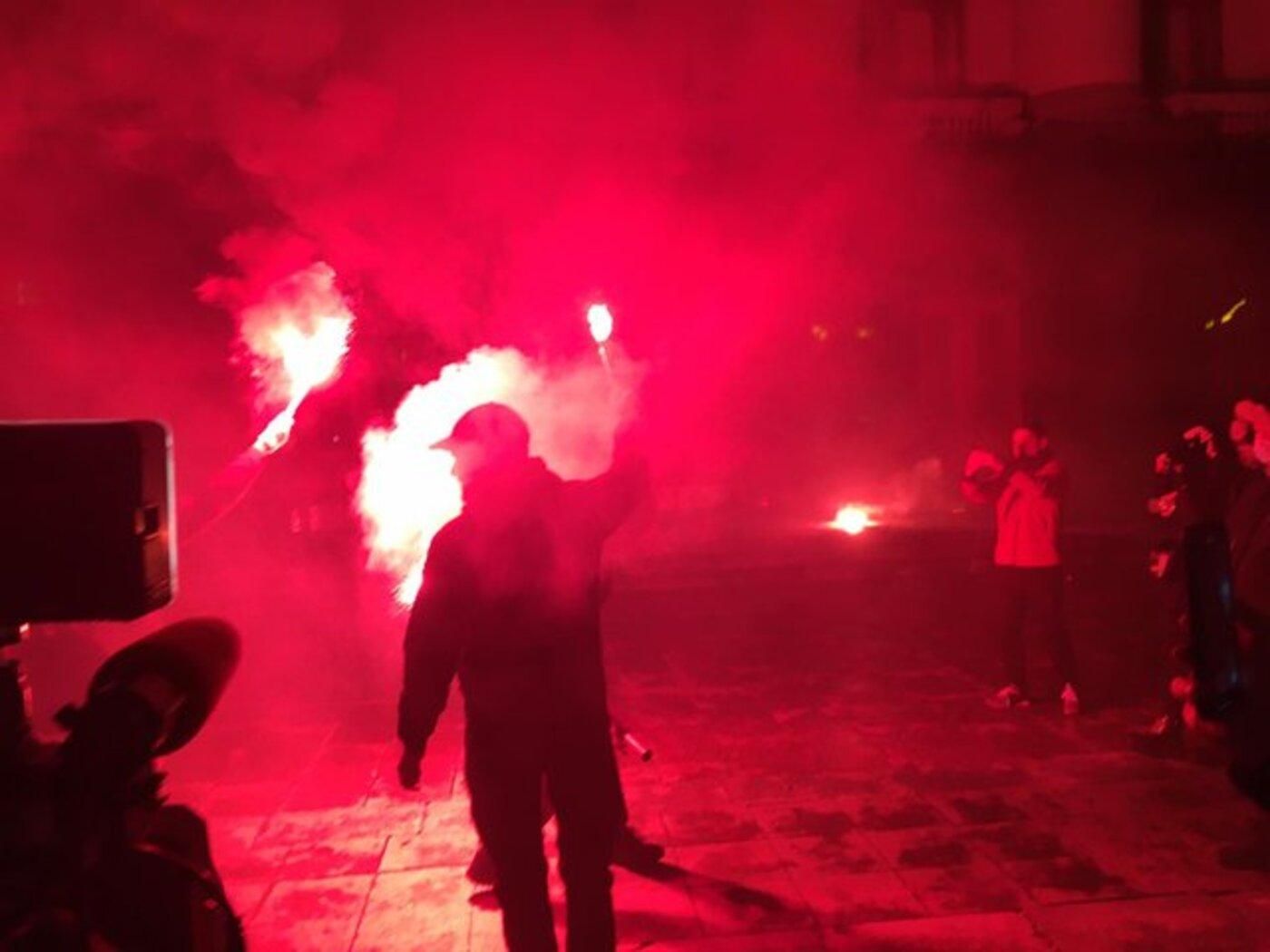 В МВД показали, что акция под ОПГ не планировалась мирной: видео В МВД показали, что акция под ОПГ не планировалась мирной: видео