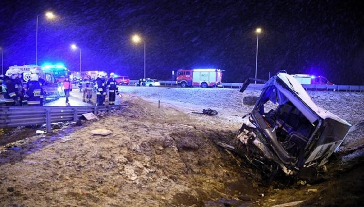 ДТП в Польщі: водію автобуса загрожує до 5 років тюрми ДТП в Польщі: водію автобуса загрожує до 5 років тюрми