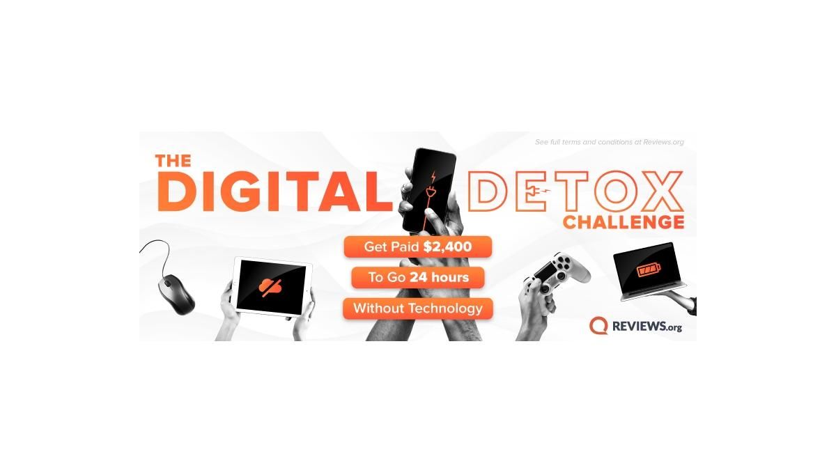 Компания заплатит 2400 долларов тому, кто выдержит сутки без техники Компания заплатит 2400 долларов тому, кто выдержит сутки без техники