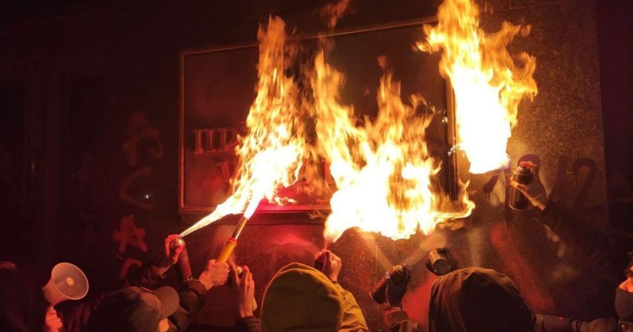 Що робити із активістами, які на акції через Стерненка розмалювали ОП