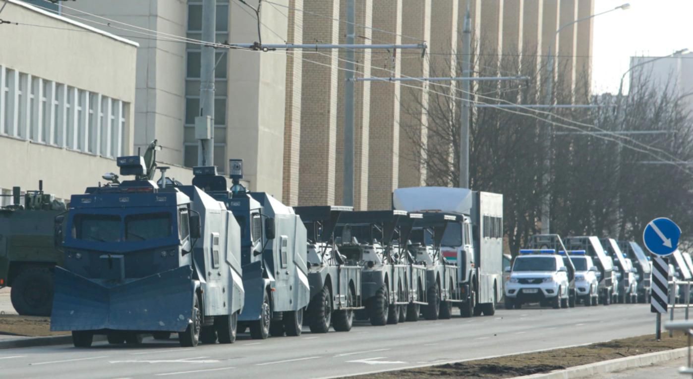 День волі у Білорусі 25 березня: 45 затриманих, багато поліції