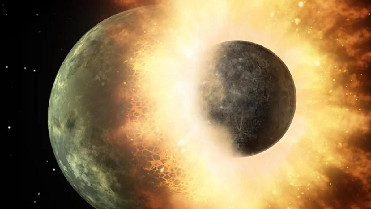 Великі шматки іншої планети можуть бути поховані у надрах Землі