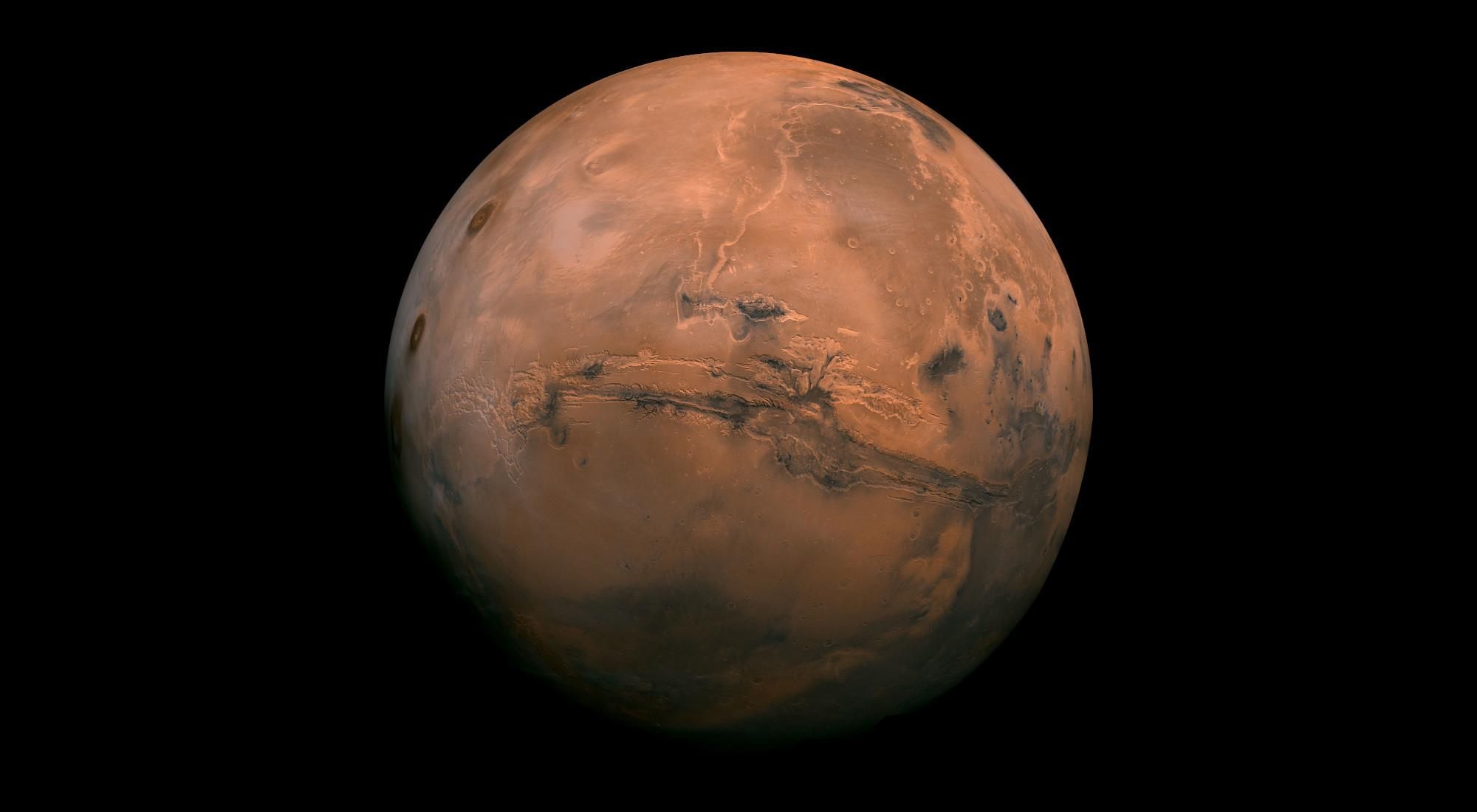 Вражаюче фото марсіанських дюн покритих памороззю