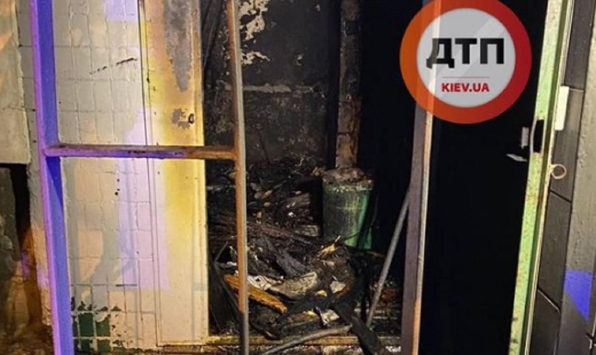 В киевской многоэтажке взорвался мусоропровод6 фото