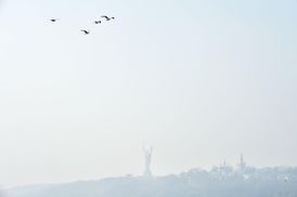 Киев оказался среди лидеров в мире по загрязненности воздуха