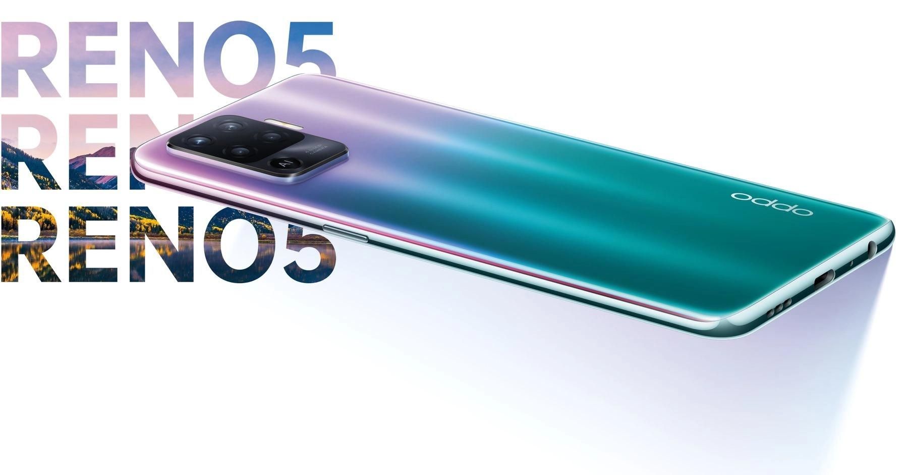 OPPO представила нову лінійку смартфонів Reno5 OPPO представила нову лінійку смартфонів Reno5