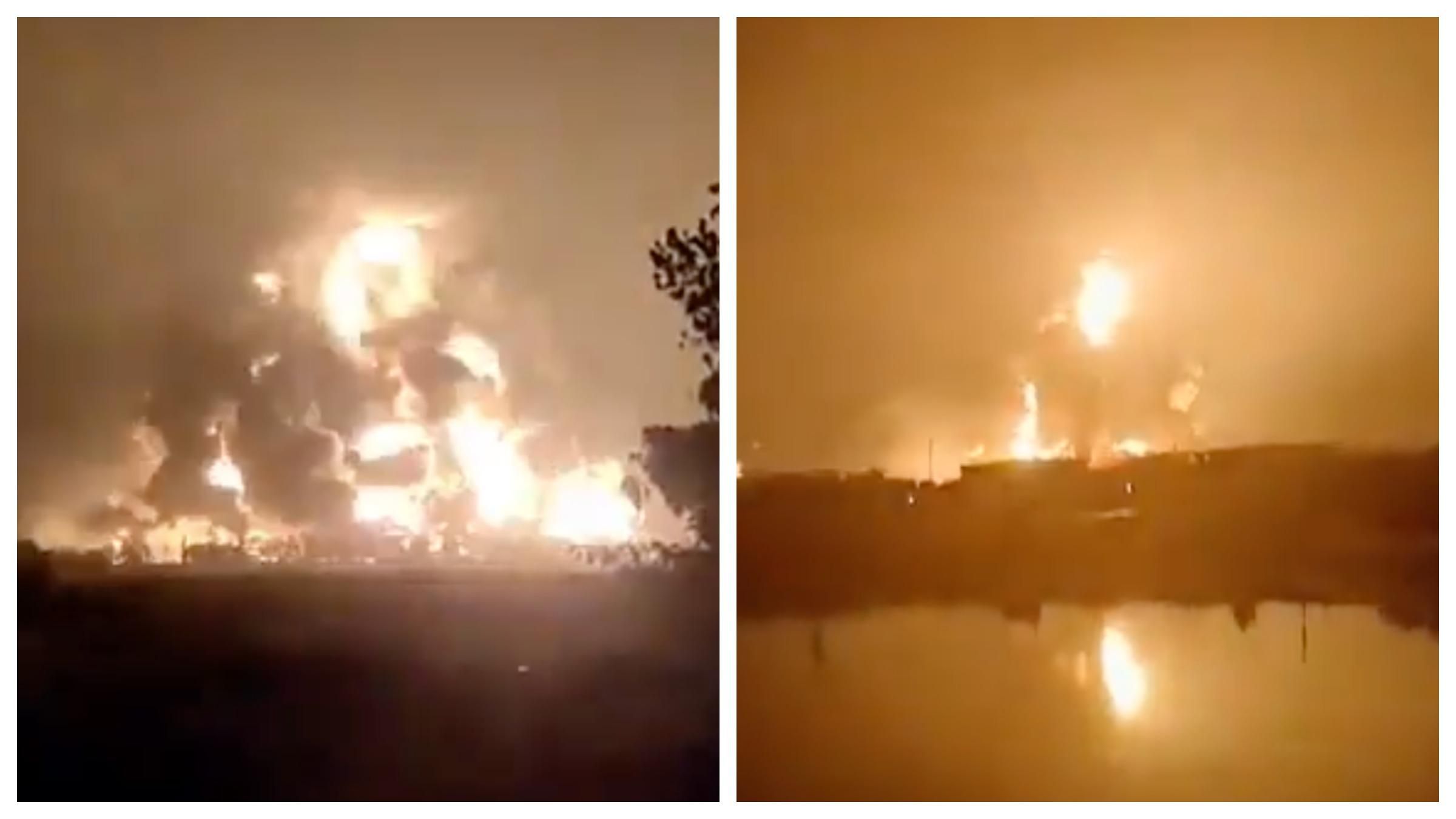 Потужний вибух на нафтопереробному заводі в Індонезії: відео