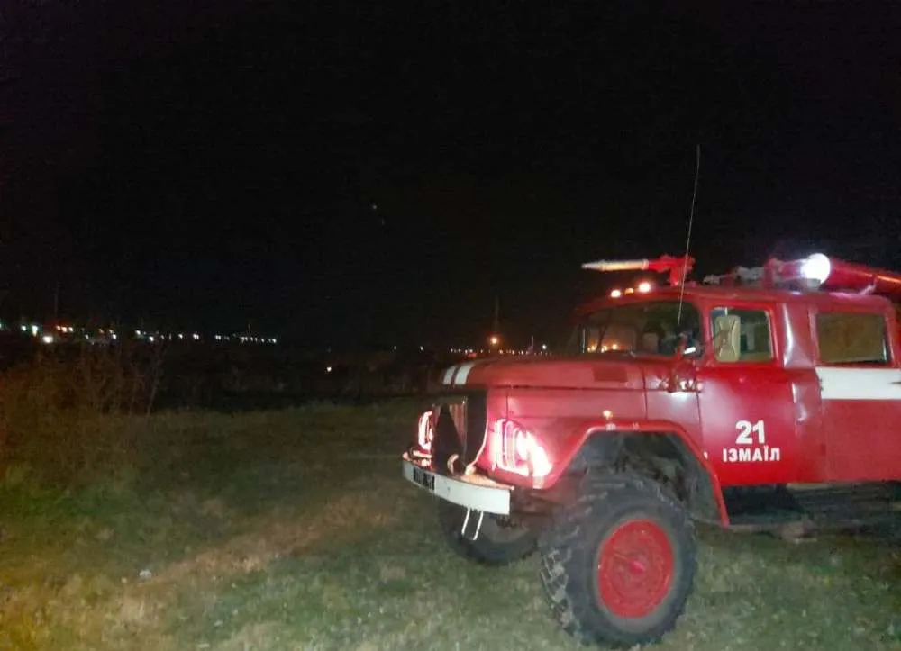 Пожежа в Ізмаїлі гасили рятувальники ДСНС