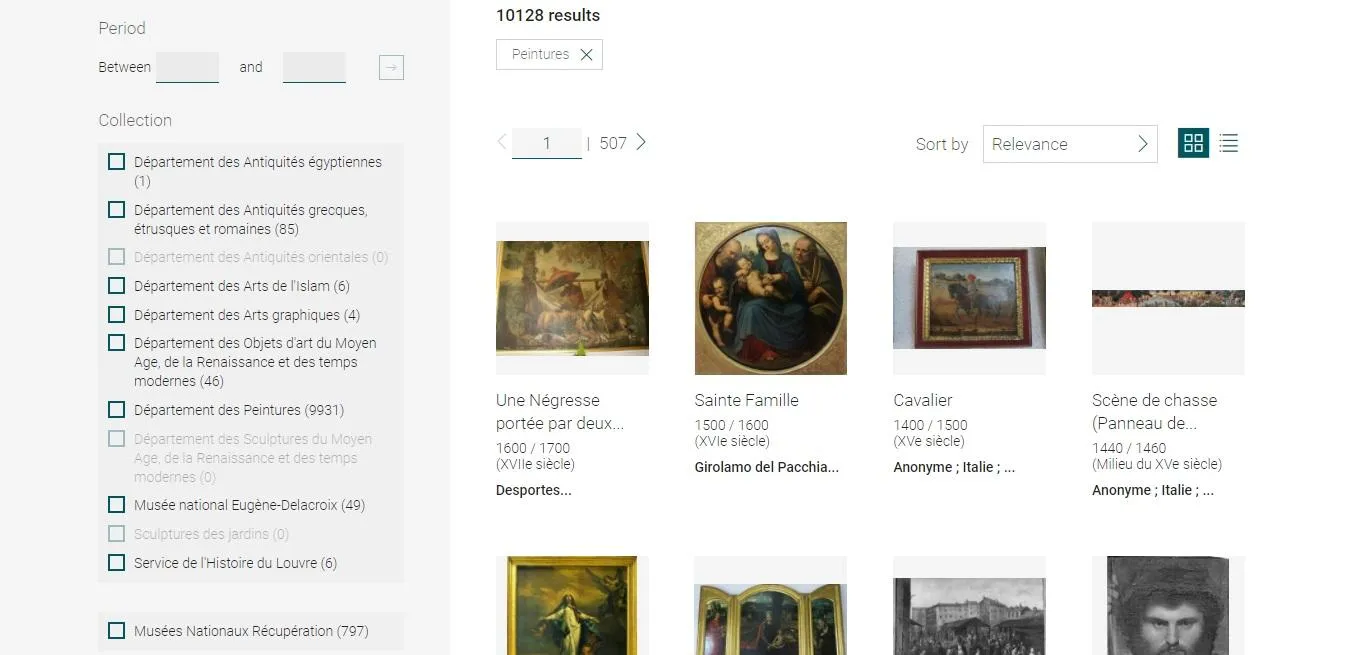 Лувр оцифрував понад 480 тисяч експонатів: архів творів мистецтва можна переглядати безкоштовно