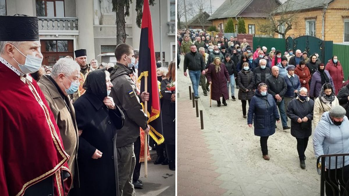 Поховали Сергія Барнича та Максима Абрамовича, загиблих під Шумами Поховали Сергія Барнича та Максима Абрамовича, загиблих під Шумами