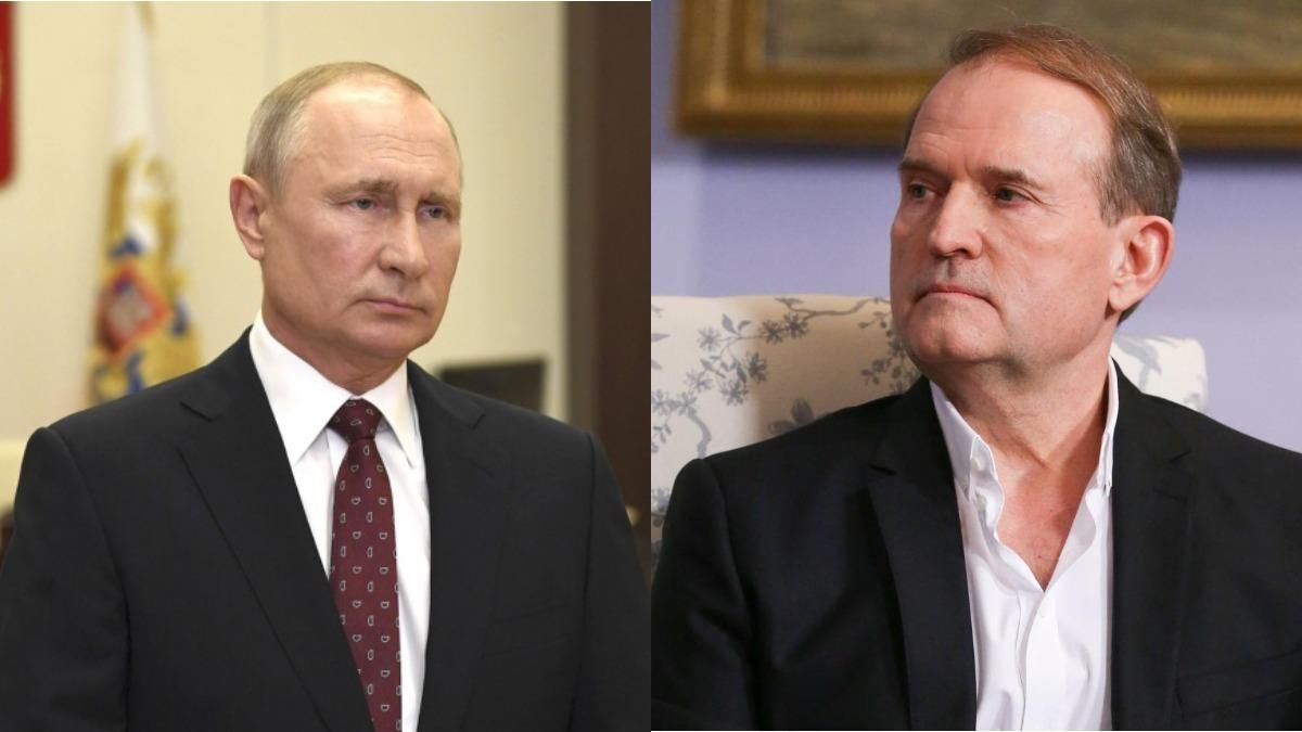 Единственной защитой Медведчука может стать Путин, – Лещенко Единственной защитой Медведчука может стать Путин, – Лещенко