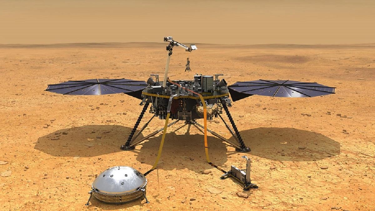 Марсианский зонд InSight зафиксировал два сильных "марсотрясения"