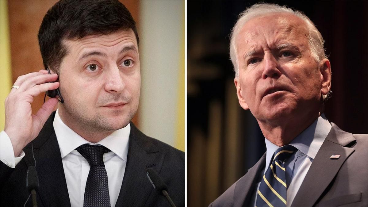 Зеленський прокоментував першу розмову з Байденом Зеленський прокоментував першу розмову з Байденом