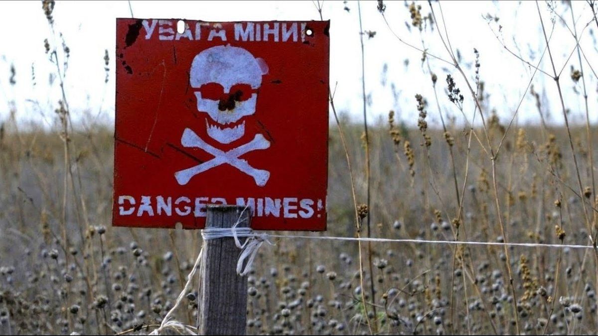 Україна лідирує серед країн з найбільшою кількістю мін Україна лідирує серед країн з найбільшою кількістю мін
