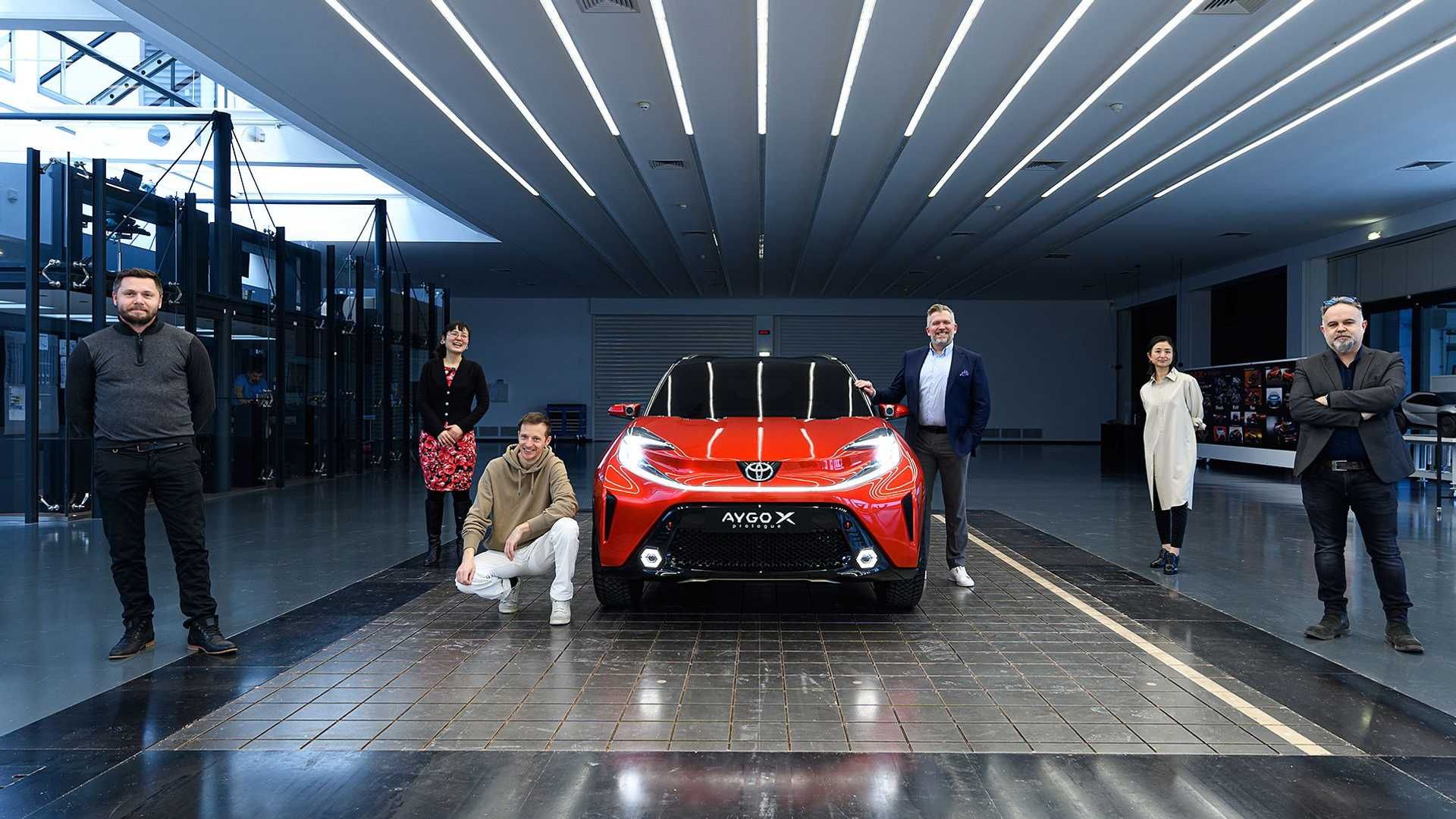 Toyota представила автомобиль: новая модель Aygo Previewed X Prologue