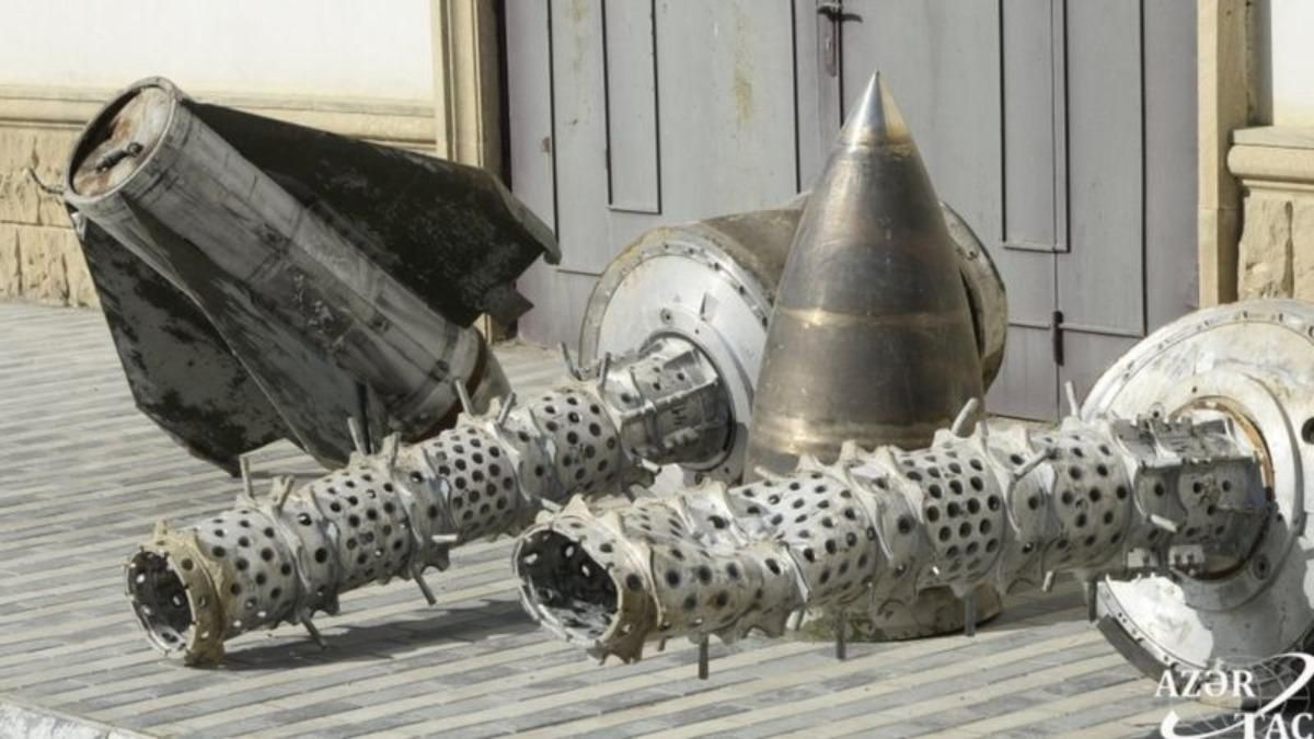 Азербайджан нашел доказательства обстрелов российскими ракетами: фото
