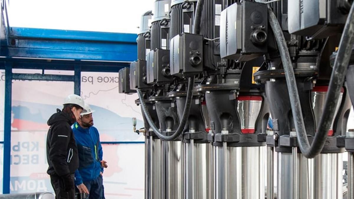 На водопроводе оккупантов в Крыму заметили оборудования Siemens