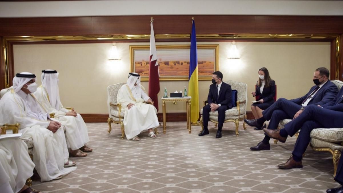 Катар зацікавлений вийти на банківський ринок України, – Зеленський Катар зацікавлений вийти на банківський ринок України, – Зеленський