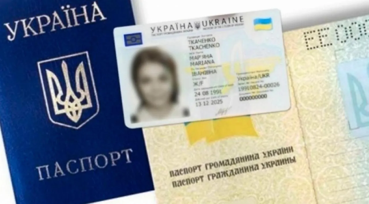 паперовий паспорт id-картка