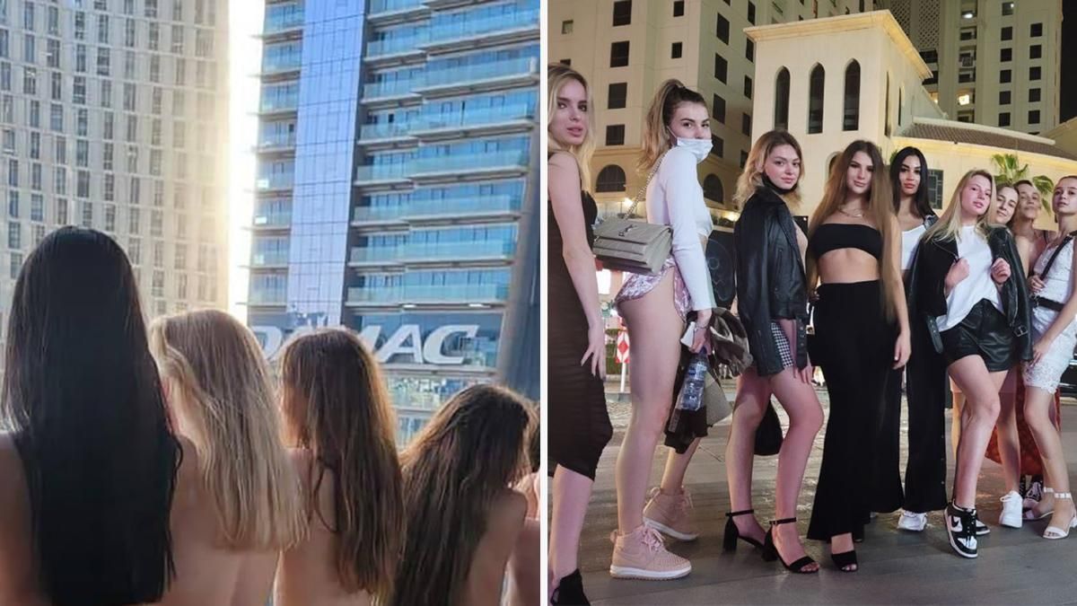 Скандал в Дубаї з голими дівчатами: фото затриманних 18+