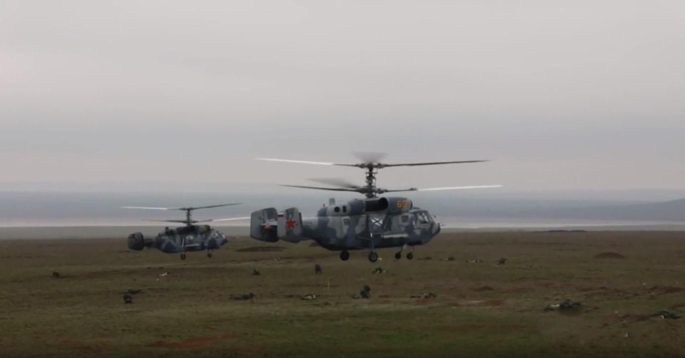 Росія провела масштабні військові навчання в окупованому Криму Росія провела масштабні військові навчання в окупованому Криму