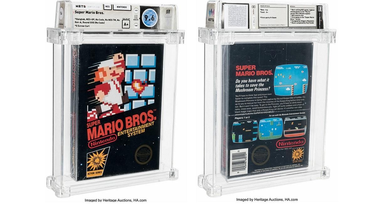 Копію Super Mario Bros. продали за шалені 660 000 доларів