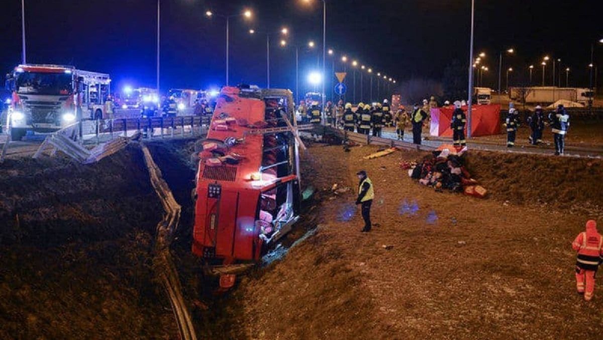 ДТП з українцями в Польщі: автобус був справним - експертиза ДТП з українцями в Польщі: автобус був справним - експертиза