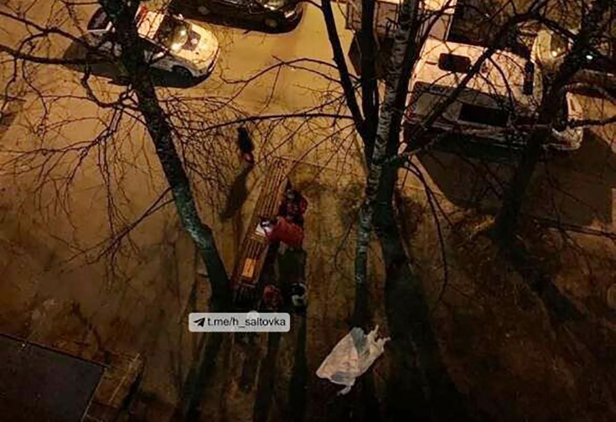 В Харькове женщина совершила самоубийство, выпрыгнув из окна 8 этажа