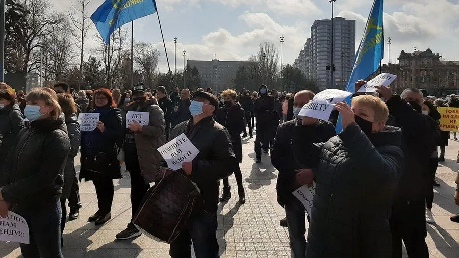 Протести карантин Миколаїв Запоріжжя ФОП Підприємці