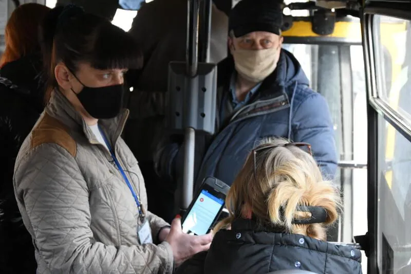 Перевірка в Луцькому транспорті Перевірка в Луцькому транспорті