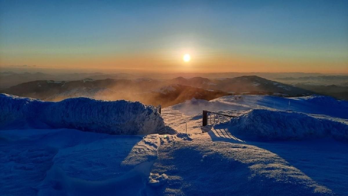 У Карпатах мороз до -11 градусів та загроза лавин 9 квітня 2021