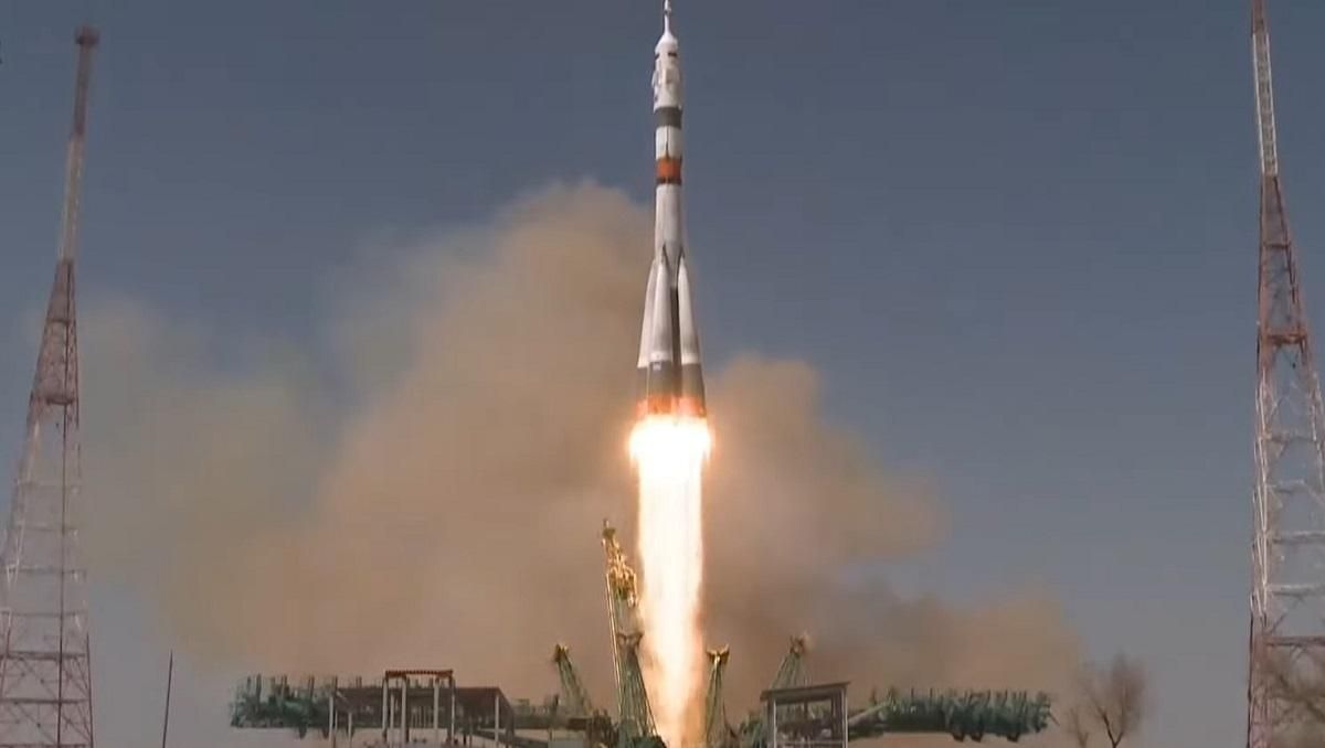 Корабель "Союз МС-18", названий на честь Гагаріна, відправився до МКС