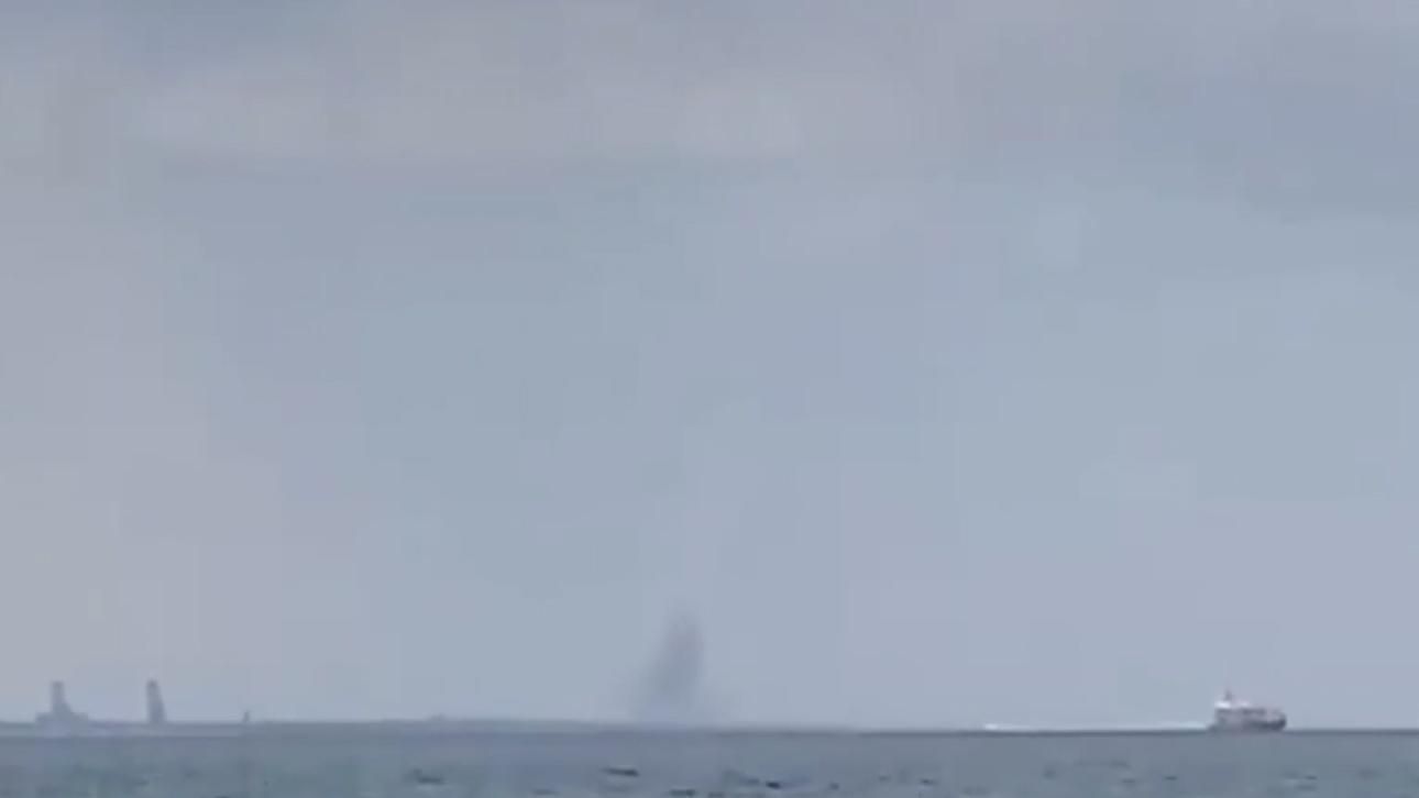 В морі біля Одеси пронісся смерч 09.04.2021: цікаві відео