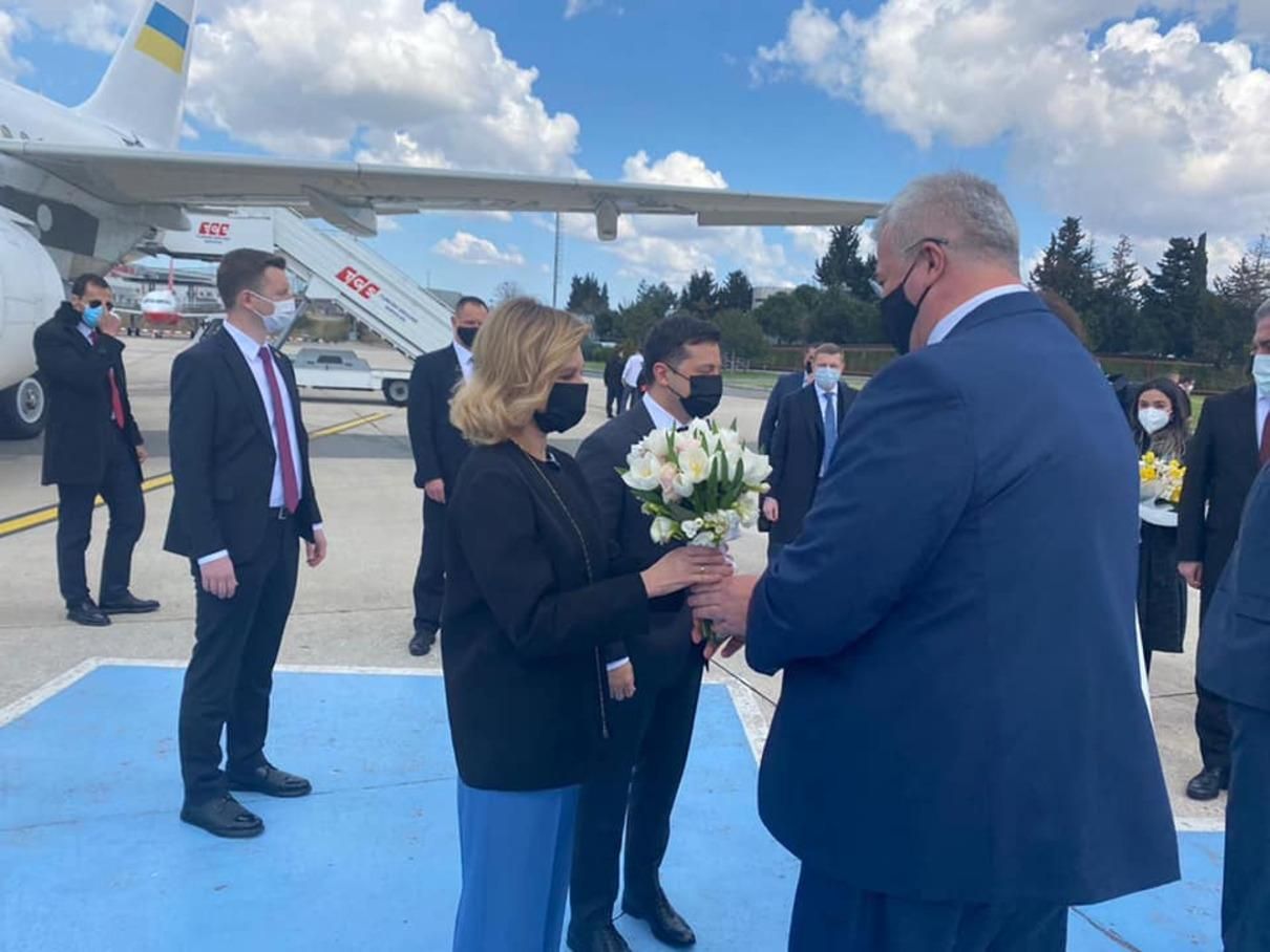 Президент Зеленський прибув з візитом до Туреччини: фото
